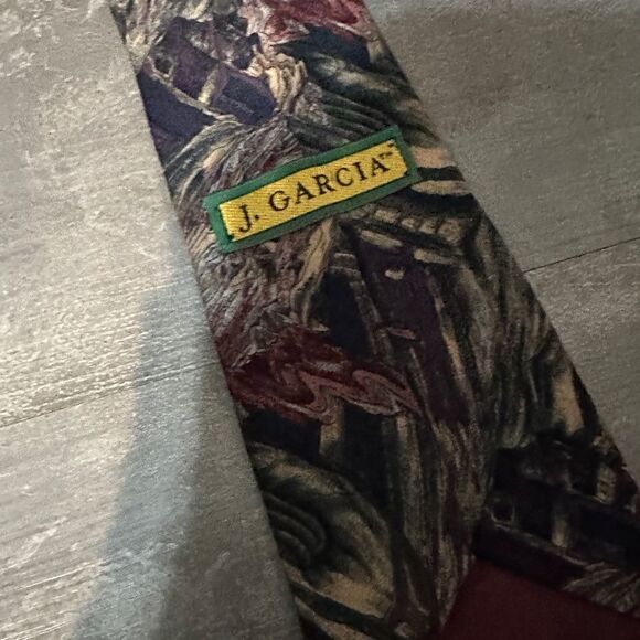 Jerry Garcia Tie EUC  - Picture 1 of 3
